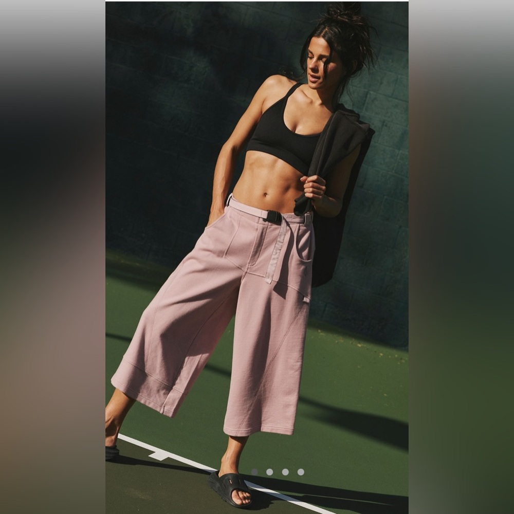 NWT Free People Ollie Pants Pink Size Small